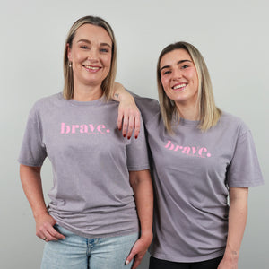 Brave Boyfriend T-Shirt - Purple Haze
