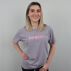 Brave Boyfriend T-Shirt - Purple Haze
