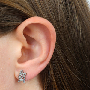 Stainless Steel Earring Studs - Love Just For You - French Bull Dog