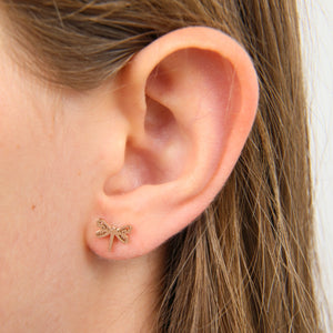 Stainless Steel Earring Studs - Thank You For Being So Amazing - DRAGONFLIES