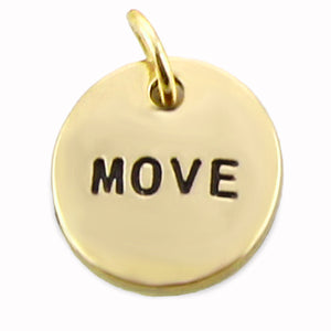 Today I Will... Word Charms (Gold-Change)