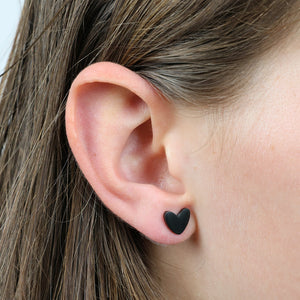 Stainless Steel Earring Studs - So Loved - MUSIC LOVE