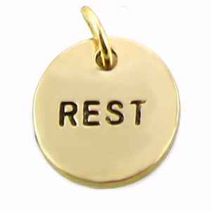 Today I Will... Word Charms (Gold-Add)