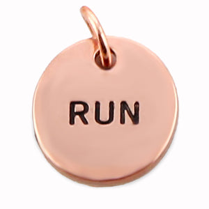 Today I Will... Word Charms (Rose Gold Copper-Change)