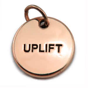 Today I Will... Word Charms (Rose Gold Copper-Change)