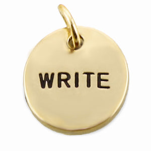 Today I Will... Word Charms (Gold-Add)