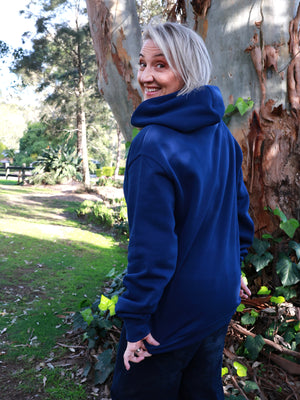 You Got This Relaxed Hoodie – Cobalt Blue