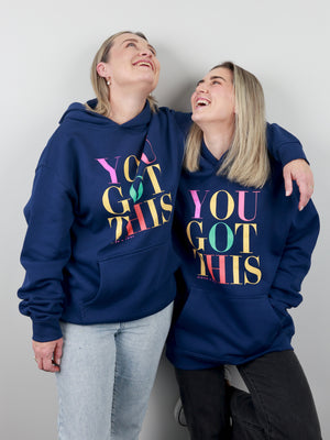 You Got This Relaxed Hoodie – Cobalt Blue