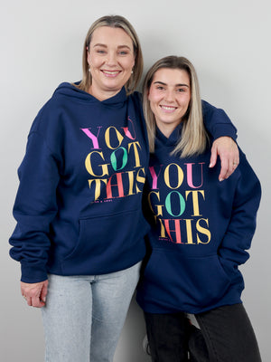 You Got This Relaxed Hoodie – Cobalt Blue