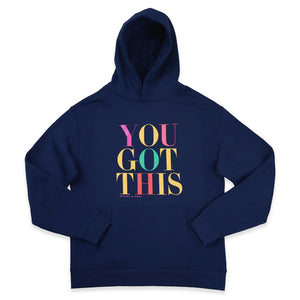 You Got This Relaxed Hoodie – Cobalt Blue