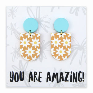 Acrylic Dangles - You Are Amazing - Barcelona (2212-F)