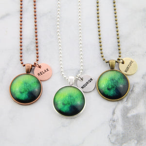 Create Your Own Ombre Wash Necklaces - with Today I Will Charms
