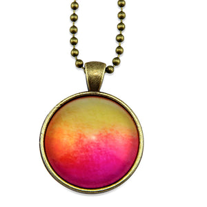 Create Your Own Ombre Wash Necklaces - with Today I Will Charms