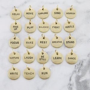 Create Your Own Ombre Wash Necklaces - with Today I Will Charms