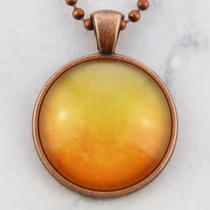 Ombre Wash Necklaces Vintage Copper