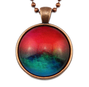 Ombre Wash Necklaces Vintage Copper