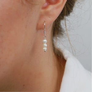 Love Just For You - Fresh Water Pearl Drop Dangle Earrings (9512-R)