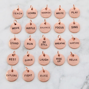 Create Your Own Ombre Wash Necklaces - with Today I Will Charms