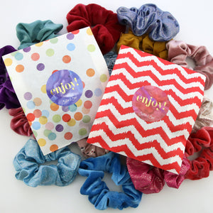 LUCKY DIP! - Gift Wrapped Scrunchies 2 Pack!! (LD4)