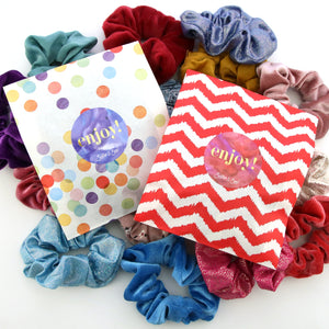 LUCKY DIP! - Gift Wrapped Scrunchies 2 Pack!! (LD4)