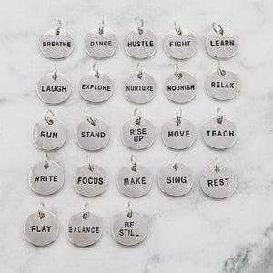 Create Your Own Ombre Wash Necklaces - with Today I Will Charms