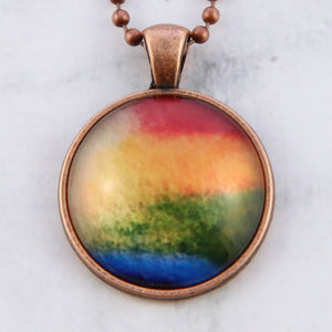 Ombre Wash Necklaces Vintage Copper