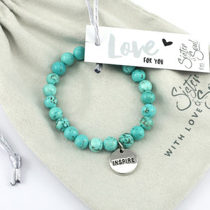 BEAUTIFUL STRONG UNIQUE - Aqua Breeze & Apple Teach Inspire - 3 Piece Deluxe Gift Bundle (L11)