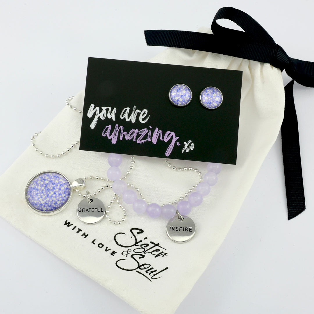 You Are Amazing + Grateful - Inspire 3 Piece Gift Bundle (R09)