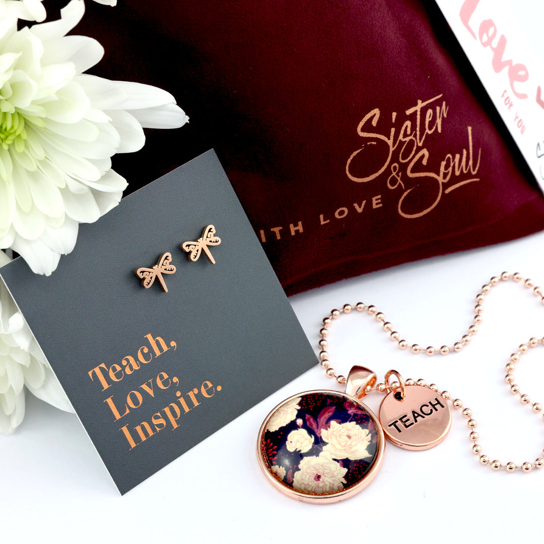 GARNET Dragonfly - TEACH LOVE INSPIRE - Gift Bundle (R16)