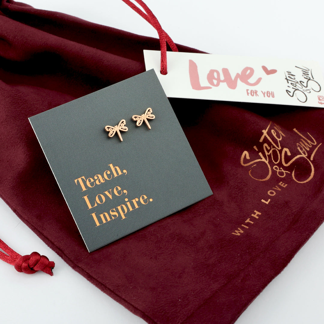 GARNET Dragonfly - TEACH LOVE INSPIRE - Gift Bundle (R16)