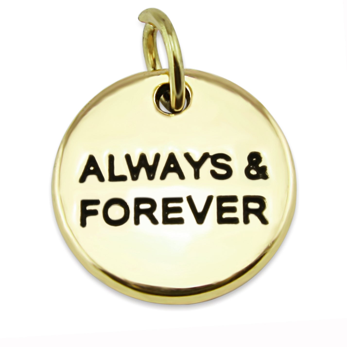 Vintage Gold Word Charms (NC)