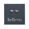 Bumble Bee Studs - Sterling Silver - Believe (2412-F)