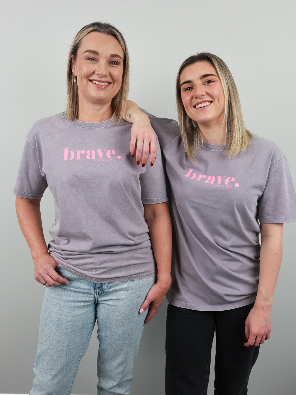 Brave Boyfriend T-Shirt - Purple Haze