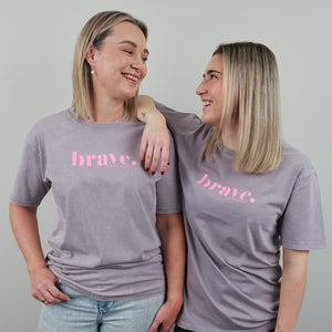 Brave Boyfriend T-Shirt - Purple Haze
