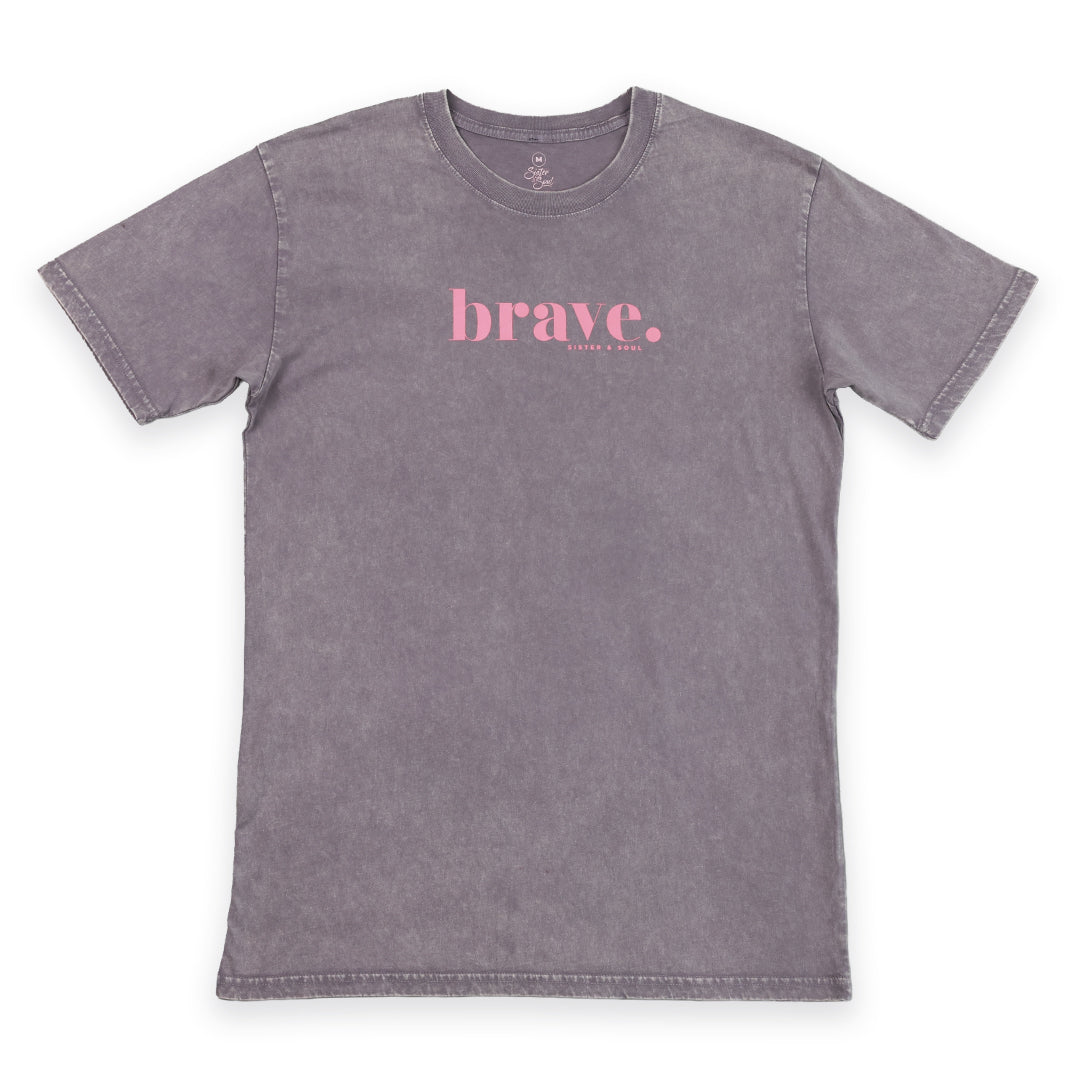 Brave Boyfriend T-Shirt - Purple Haze