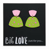 Acrylic Dangles - 'Big Love just for you' - Bristol (11944)