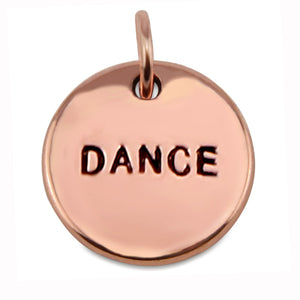 Today I Will... Word Charms (Rose Gold Copper-NC)