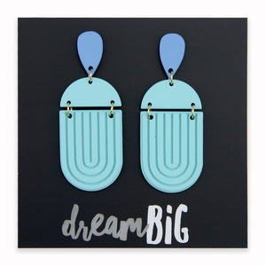 Acrylic Dangles - 'Dream Big' - Austin (12161)