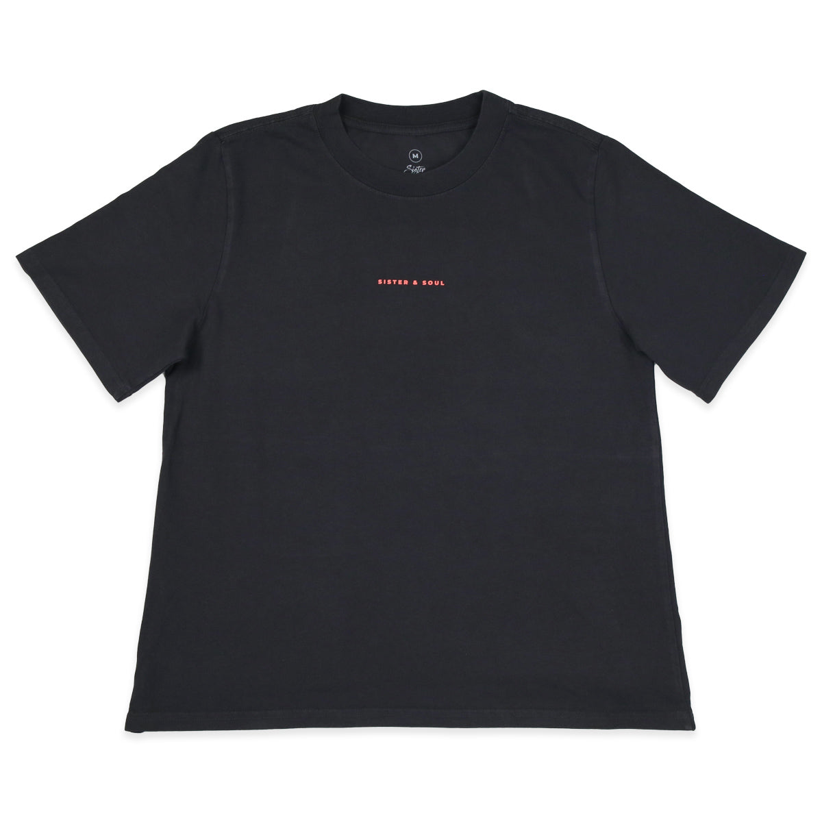 FIERCE FEARLESS FABULOUS - Washed Black-Heavy Tee