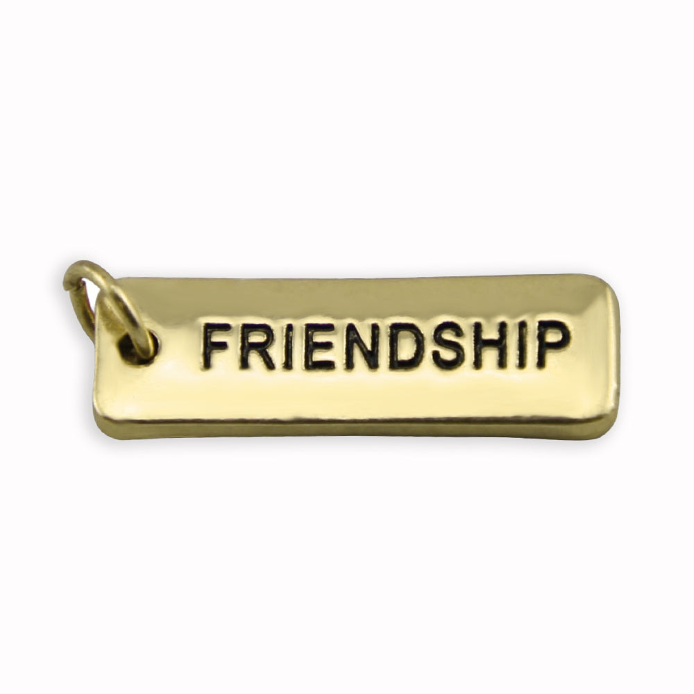 Vintage Gold Word Charms