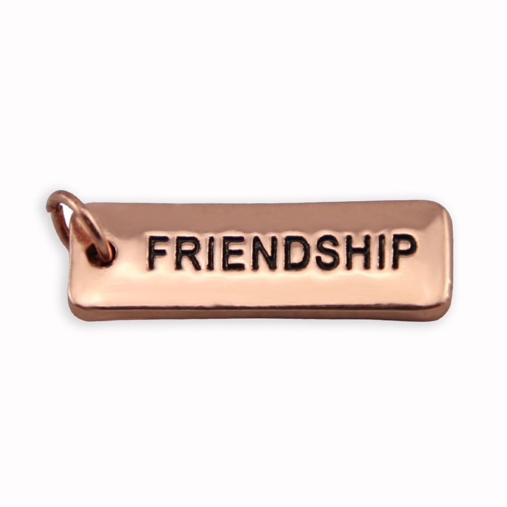 Rose Gold / Copper Word Charms