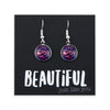 SPRING - Beautiful just like you - Bright Silver Dangles - Heather (10115)