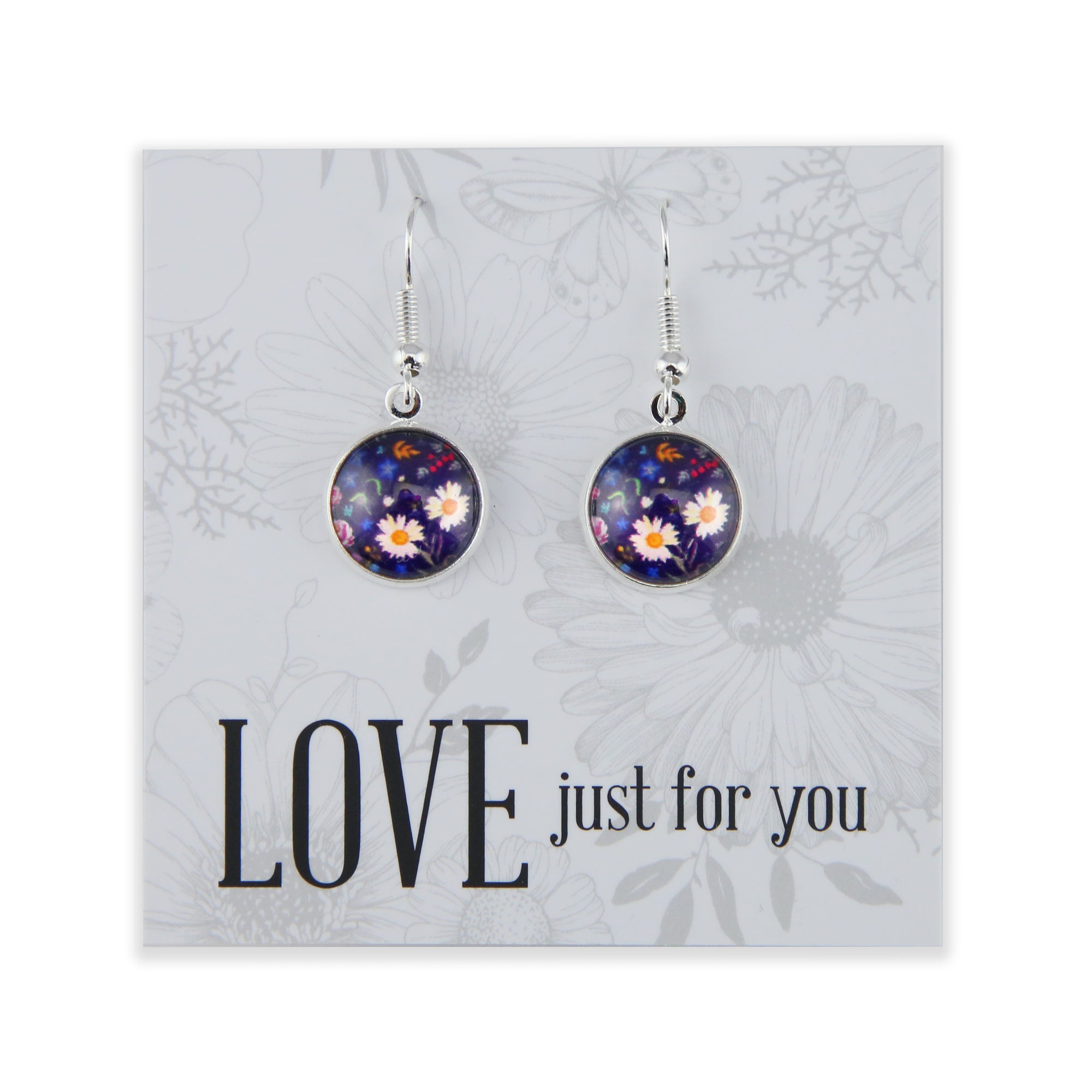 Heart & Soul Collection - Love Just For You - Bright Silver Dangles - Harriet (13013)