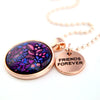 Heart & Soul Collection - Rose Gold 'FRIENDS FOREVER' Necklace - Heather (10624)