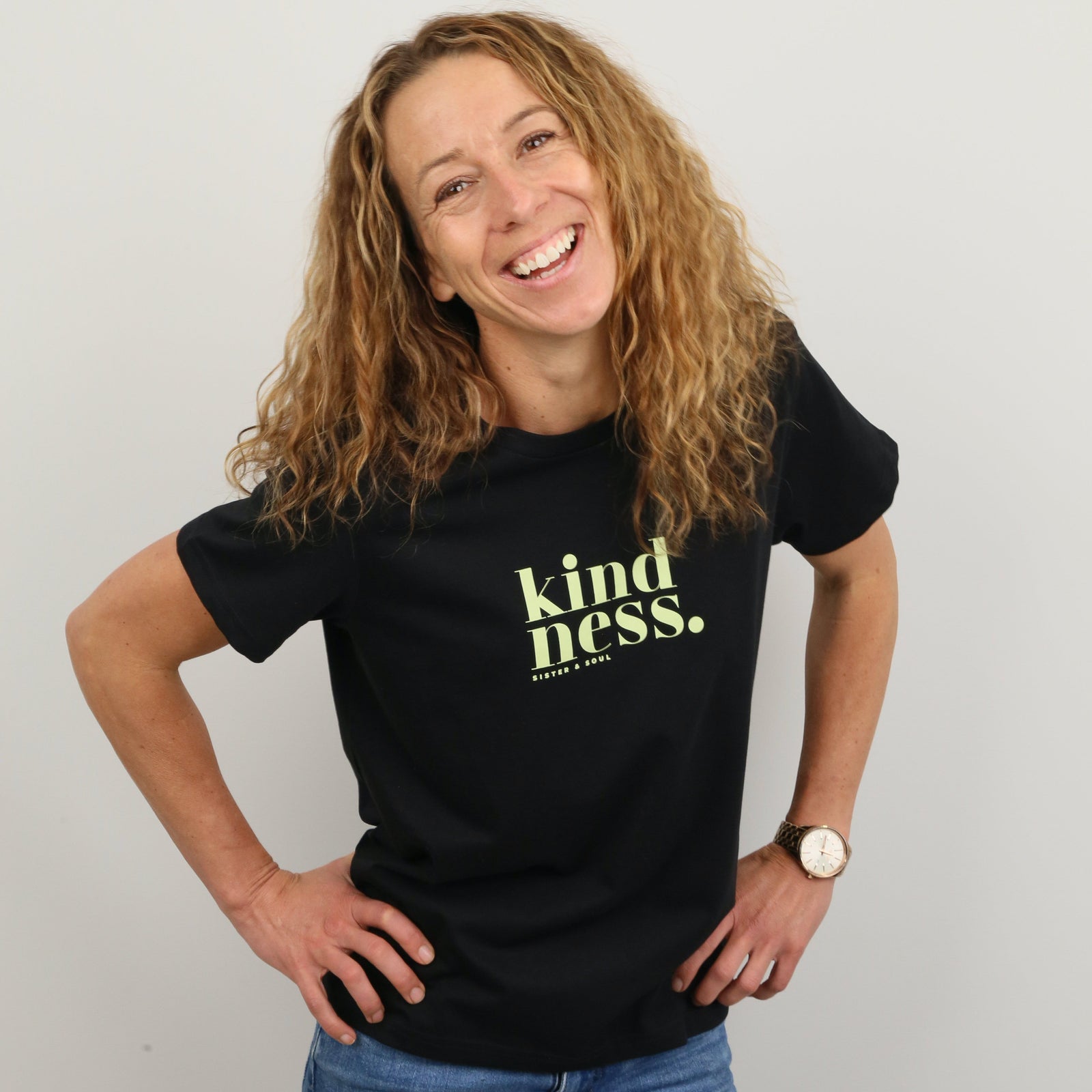 Kindness Boxy T-Shirt – Black