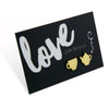 Love Just For You - Tea Time - Gold Stud Earrings (11511)