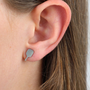 Stainless Steel Earring Studs - You Got This - Pickleball