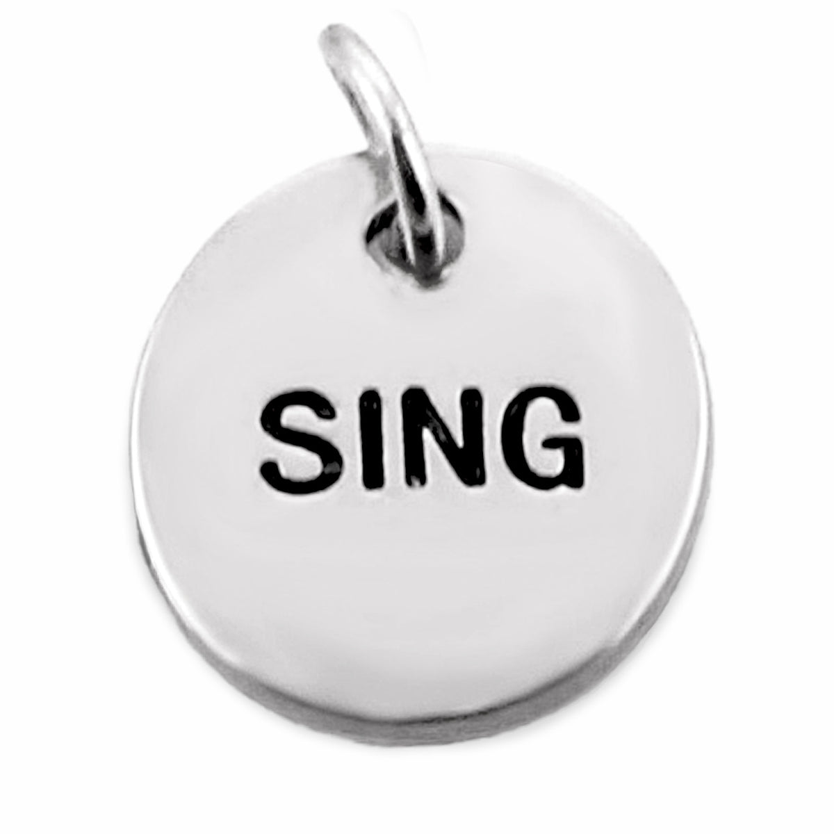 Today I Will... Word Charms (Silver-Change)