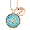 SUMMER - Rose Gold 'RELAX' Necklace - Summer Bay (12451)