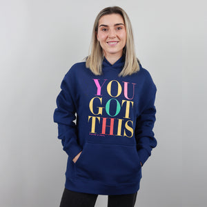 You Got This Relaxed Hoodie – Cobalt Blue